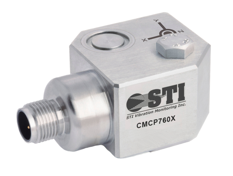 CMCP760TT — 三轴加速度传感器，带温度输出，侧向出线