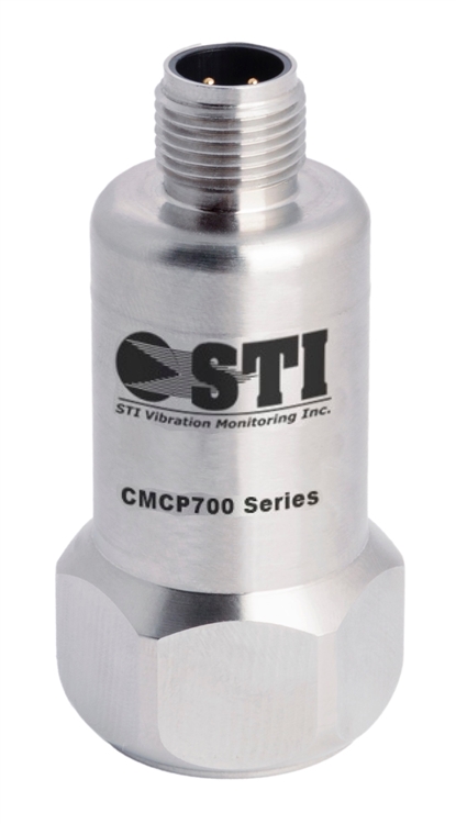 CMCP788R-M12 — 高精度双输出加速度传感器，顶部出线，M12 连接器