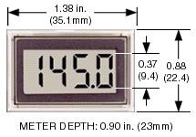 CMCP511 — 4–20 mA 变送器用 LCD 数字显示器