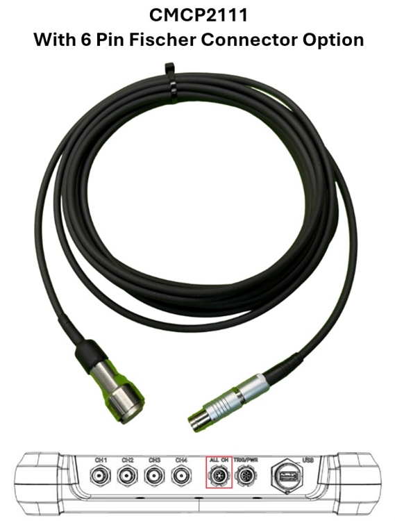 CMCP2111 — 经济型紧凑加速度传感器，带一体式线缆与磁座